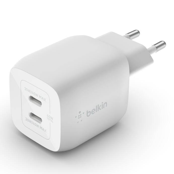 Belkin BoostCharge Pro USB-C GaN-Ladegerät mit PPS Belkin BoostCharge Pro USB-C GaN-Ladegerät mit PPS